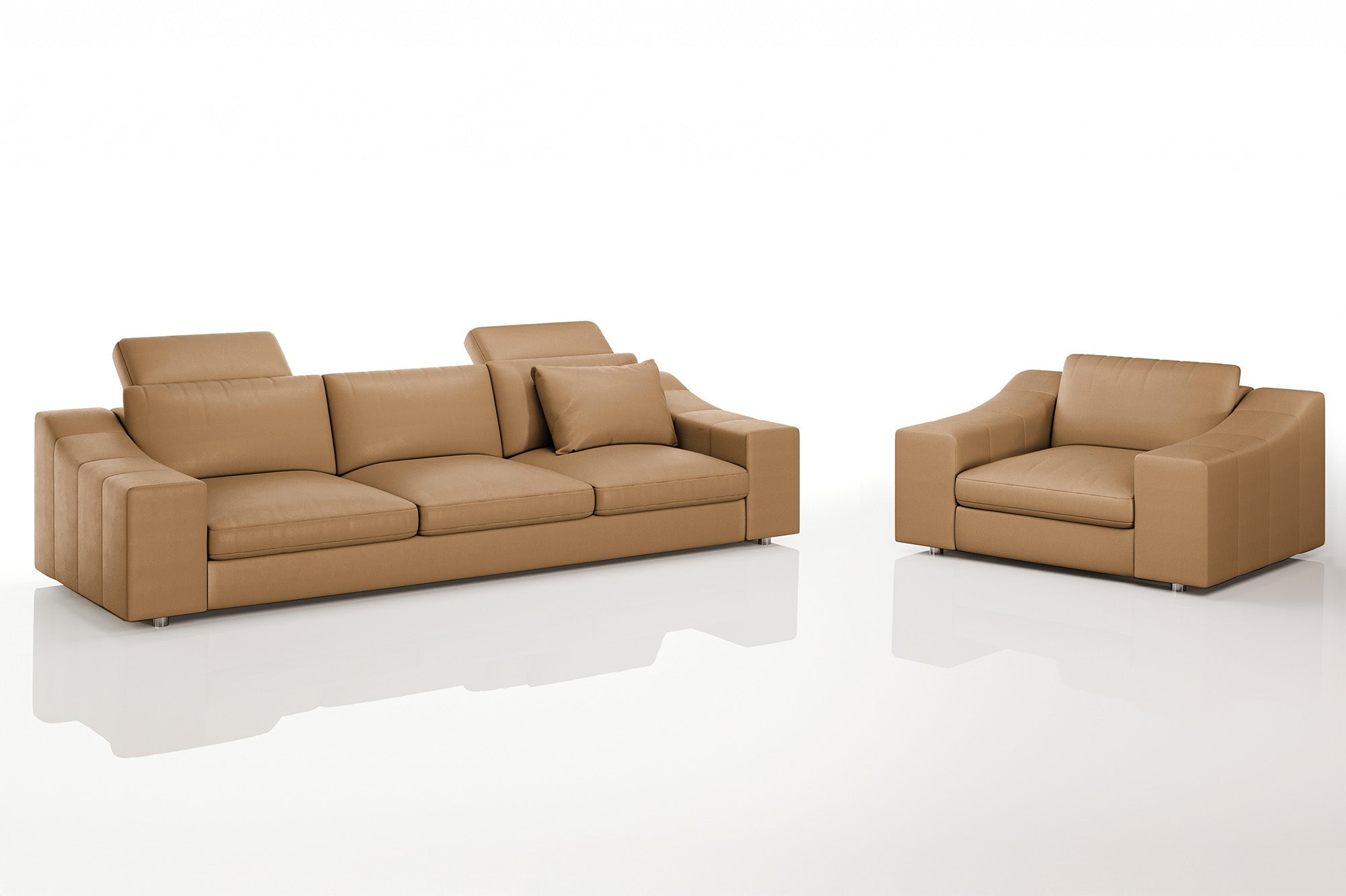 Clara Sofa I Leder