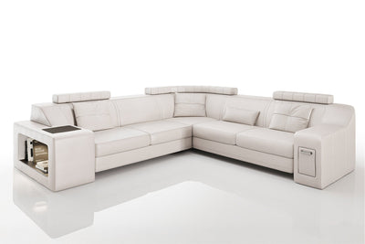 Magnus II [S] Leder Wohnlandschaft L-Form