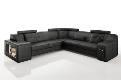 Magnus II [S] Leder Wohnlandschaft L-Form