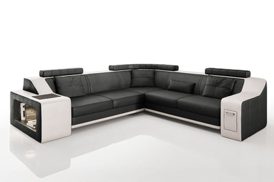 Magnus II [S] Leder Wohnlandschaft L-Form