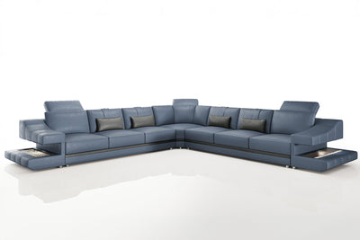 Clara LG [S] Große Leder Wohnlandschaft L-Form