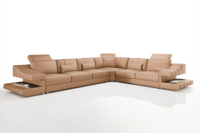 Clara [S] Leder Wohnlandschaft L-Form