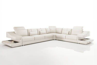 Clara [S] Leder Wohnlandschaft L-Form
