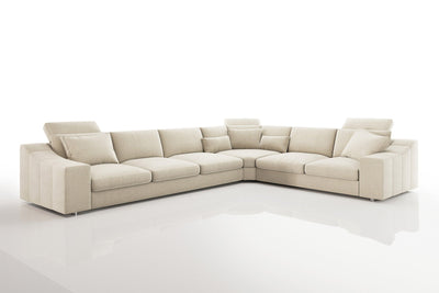 Clara [P] Stoff Ecksofa L-Form