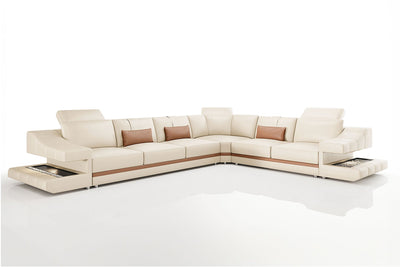 Clara [S] Leder Wohnlandschaft L-Form