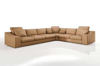 Clara [P] Leder Wohnlandschaft L-Form