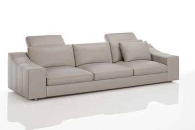 Clara [P] Ledersofa 3-Sitzer