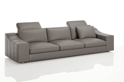 Clara [P] Ledersofa 3-Sitzer
