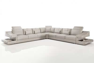 Clara LG [S] Große Leder Wohnlandschaft L-Form