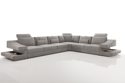 Clara [S] Stoff Ecksofa L-Form