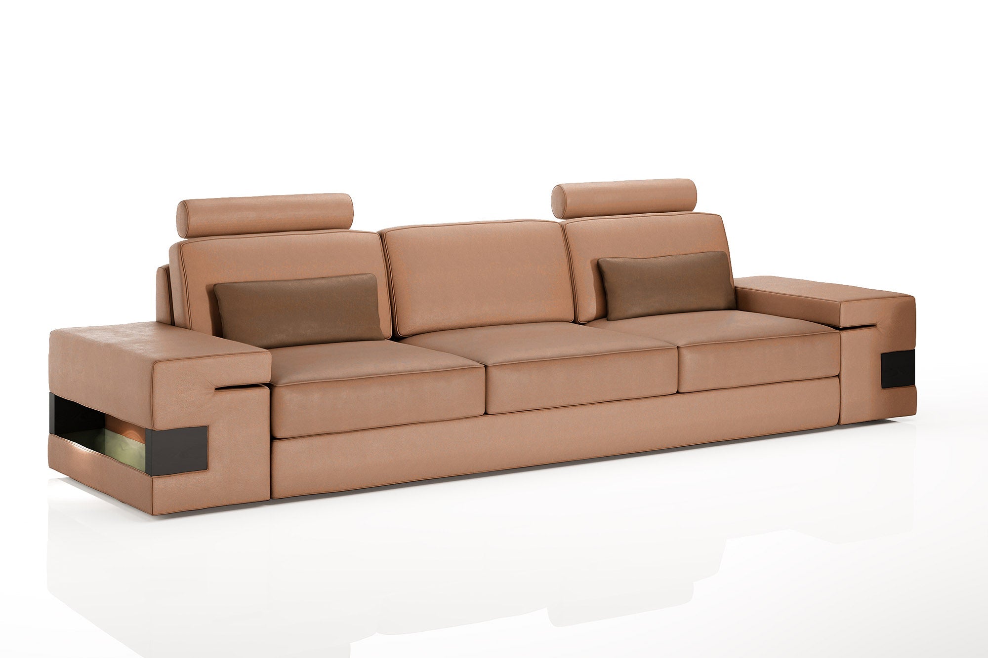Bruno [S] Ledersofa 3-Sitzer