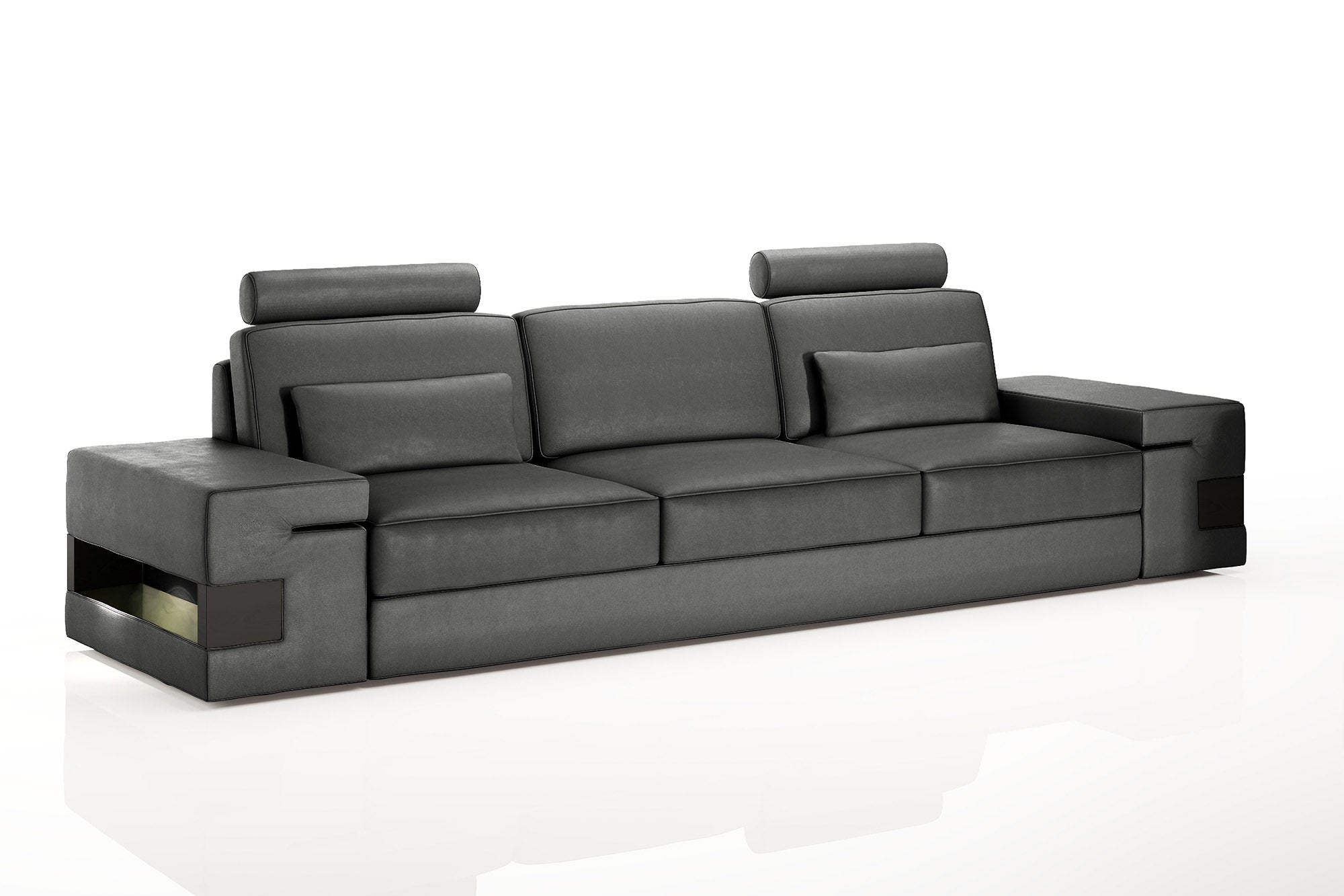 Bruno [S] Ledersofa 3-Sitzer