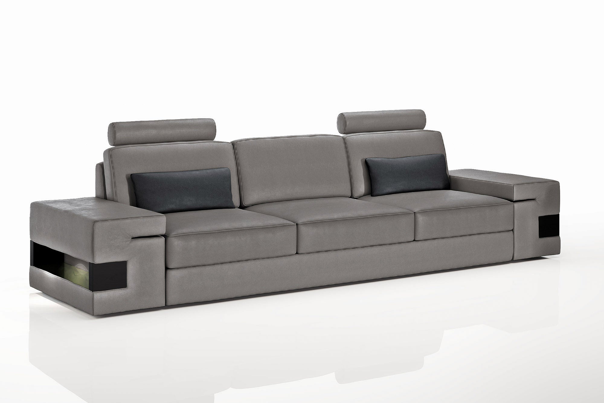 Bruno [S] Ledersofa 3-Sitzer