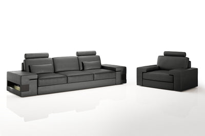 Bruno [S] Leder Sofagarnitur
