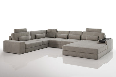 Bruno [P] Stoff Wohnlandschaft U-Ottomane