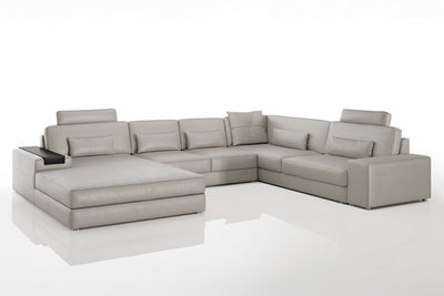 Bruno [P] Leder Wohnlandschaft U-Ottomane