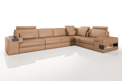 Bruno II [S] Leder Wohnlandschaft L-Form
