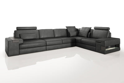 Bruno II [S] Leder Wohnlandschaft L-Form