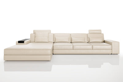 Bruno III-LG [P] Leder Wohnlandschaft L-Form