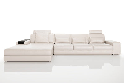 Bruno III-LG [P] Leder Wohnlandschaft L-Form