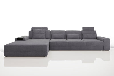 Bruno III-LG [P] Stoff Wohnlandschaft U-Ottomane