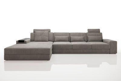 Bruno III-LG [P] Stoff Wohnlandschaft U-Ottomane