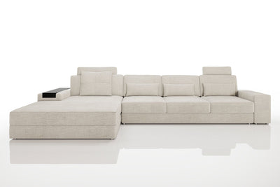 Bruno III-LG [P] Stoff Wohnlandschaft U-Ottomane