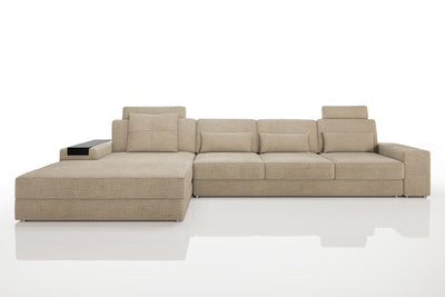 Bruno III-LG [P] Stoff Wohnlandschaft U-Ottomane