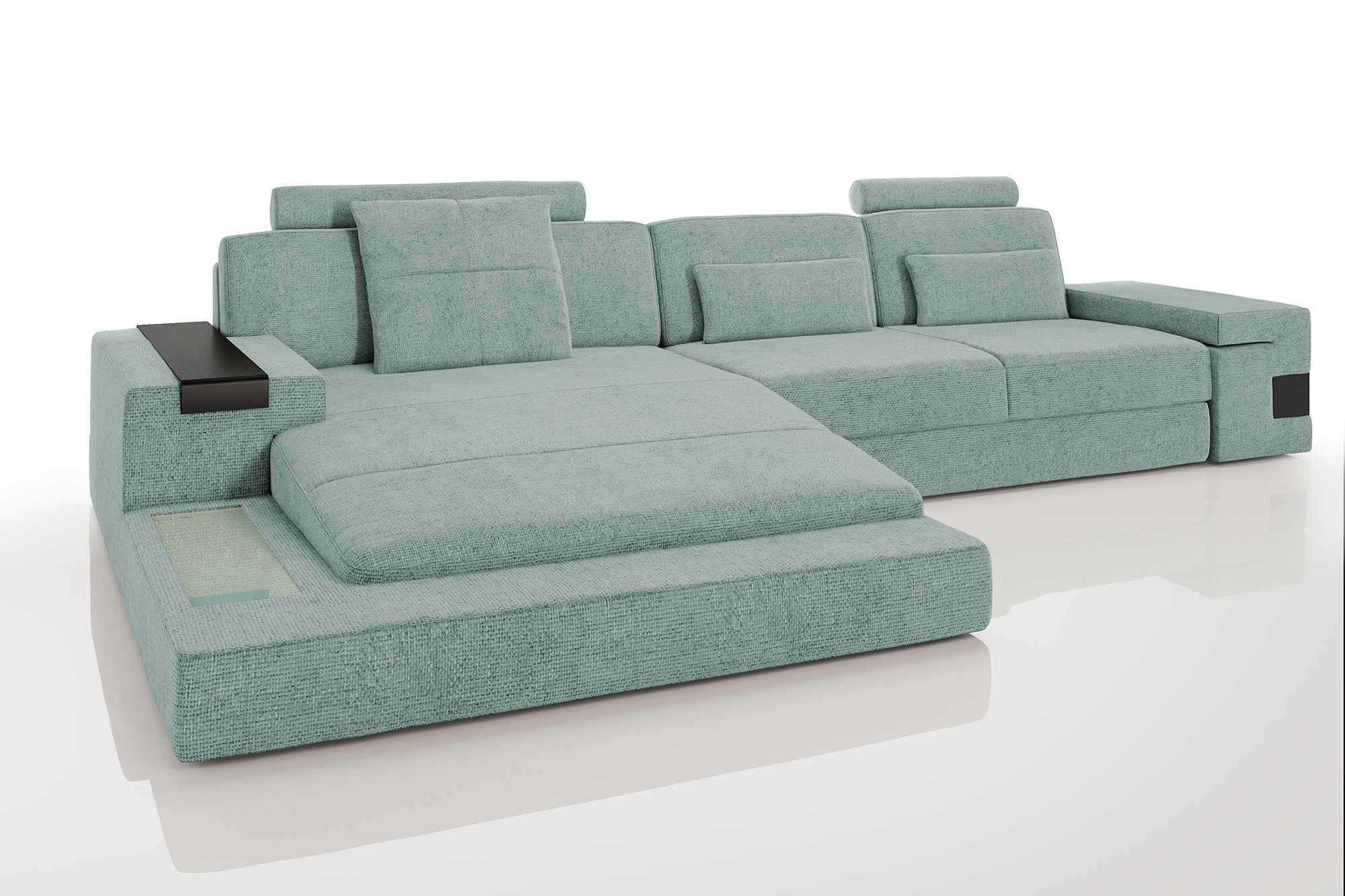 Bruno III [S] Stoffsofa mit Ottomane
