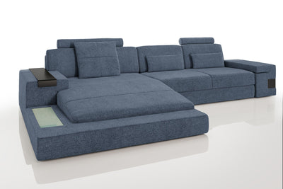 Bruno III [S] Stoffsofa mit Ottomane