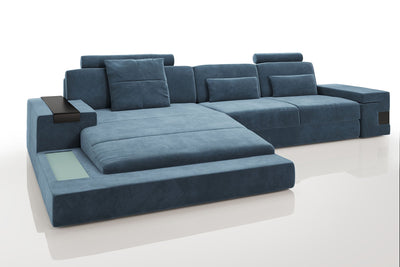 Bruno III [S] Stoffsofa mit Ottomane