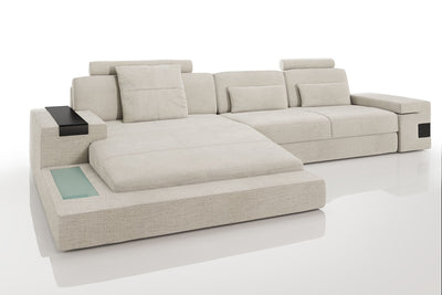 Bruno III [S] Stoffsofa mit Ottomane