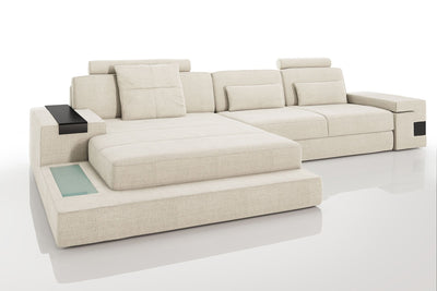 Bruno III [S] Stoffsofa mit Ottomane
