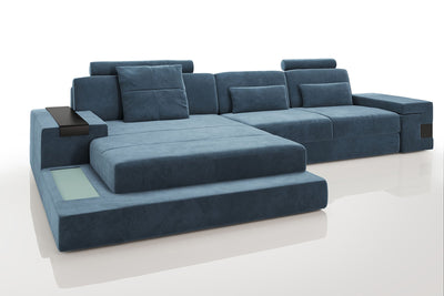 Bruno III [S] Stoffsofa mit Ottomane
