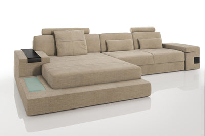 Bruno III [S] Stoffsofa mit Ottomane
