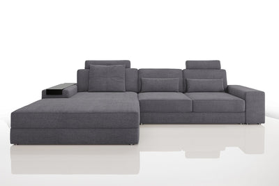 Bruno III [P] Stoffsofa mit Ottomane