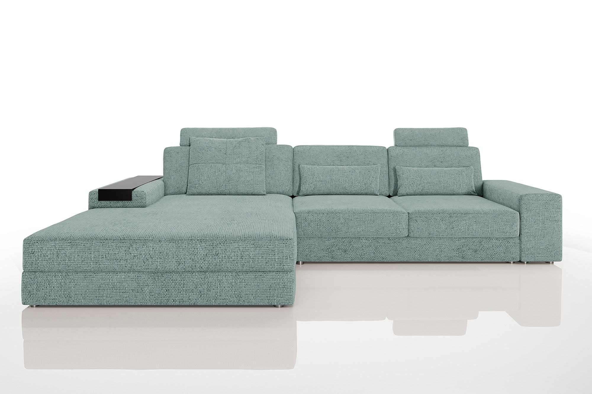 Bruno III [P] Stoffsofa mit Ottomane