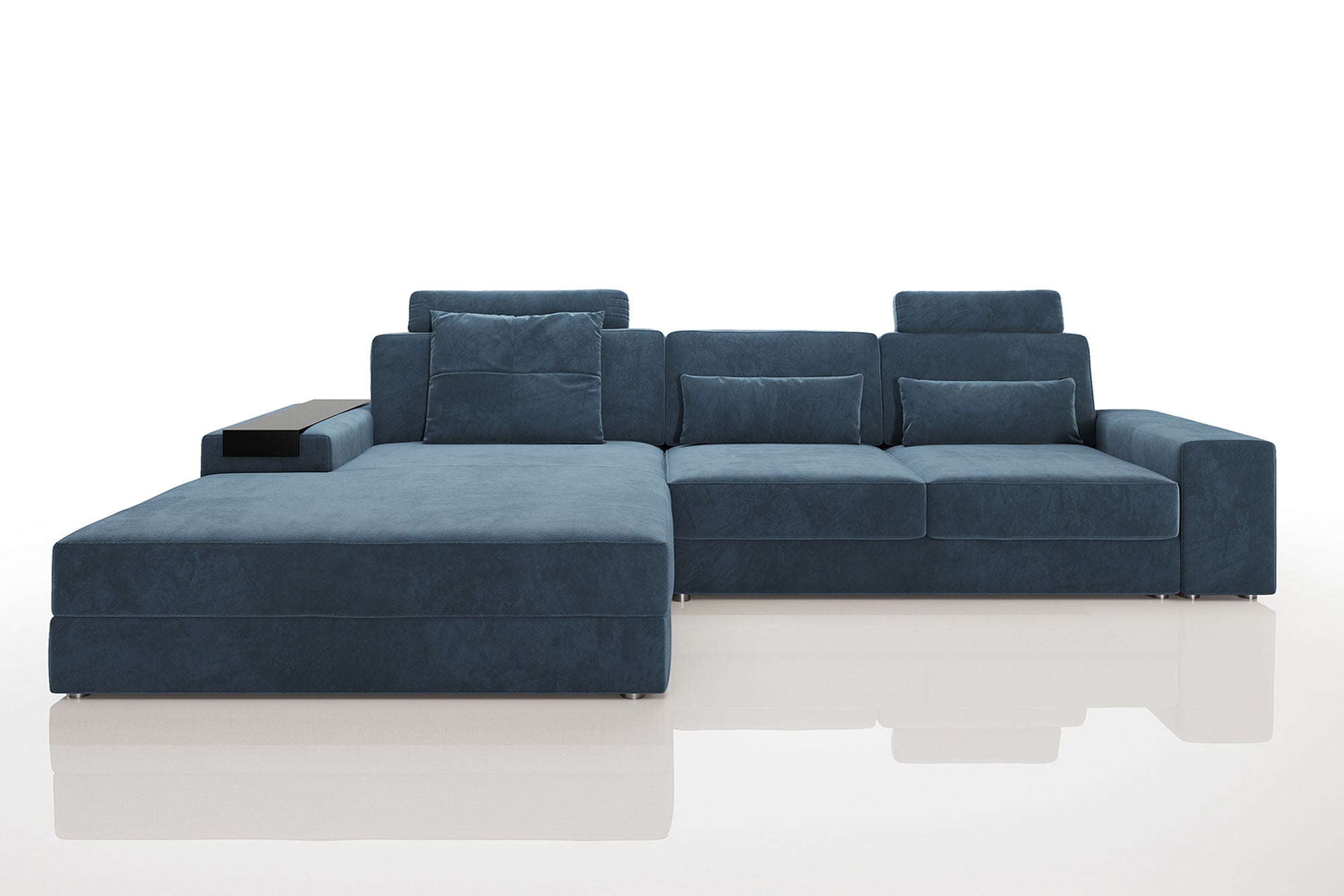 Bruno III [P] Stoffsofa mit Ottomane