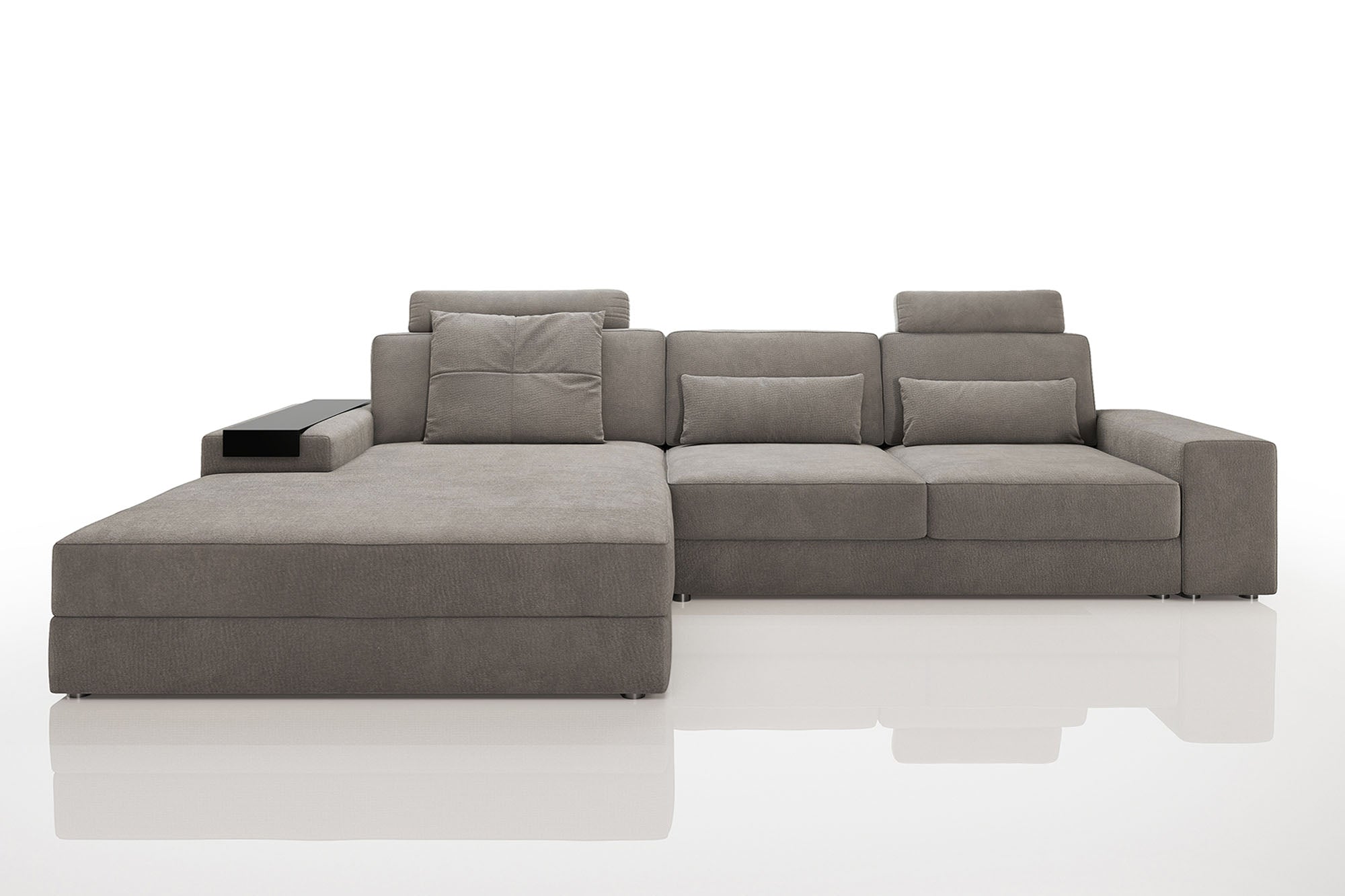 Bruno III [P] Stoffsofa mit Ottomane