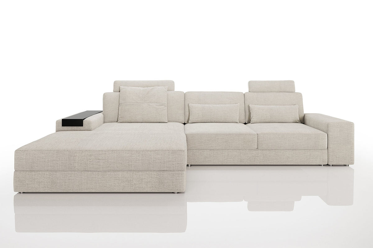 Bruno III [P] Stoffsofa mit Ottomane
