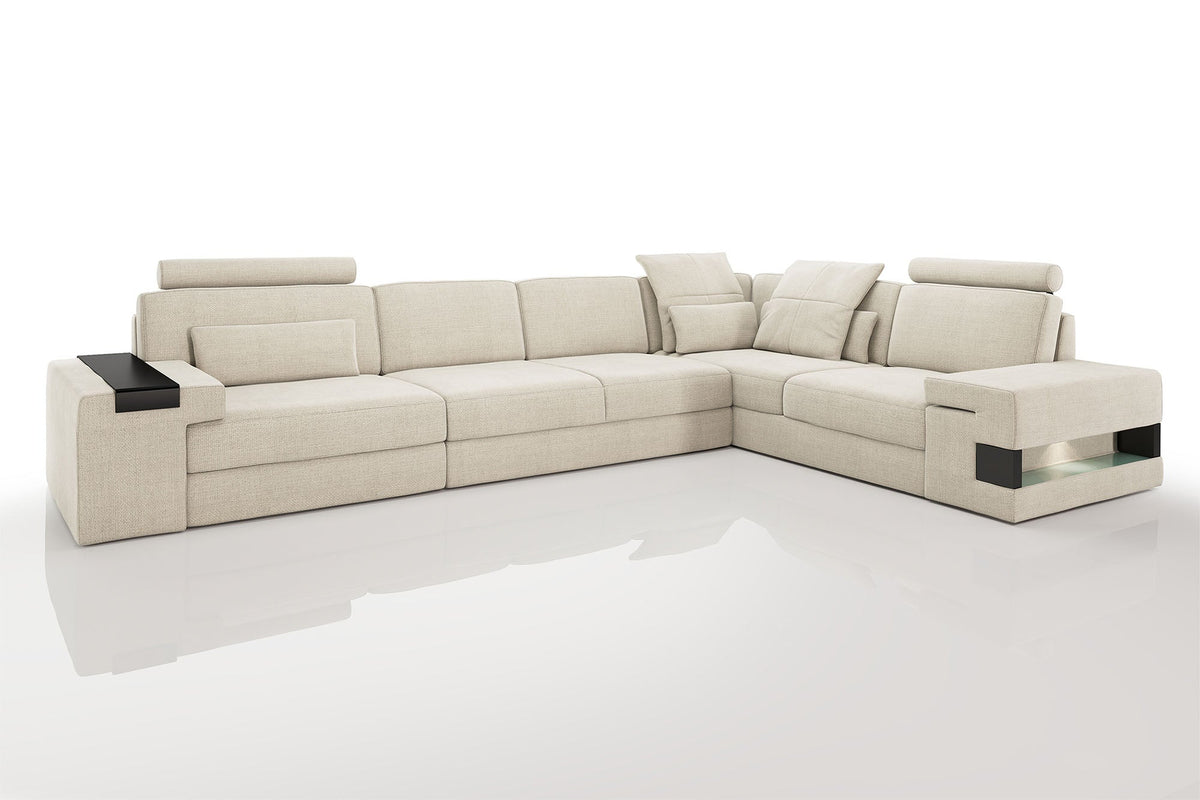 Bruno II [S] Stoff Ecksofa L-Form