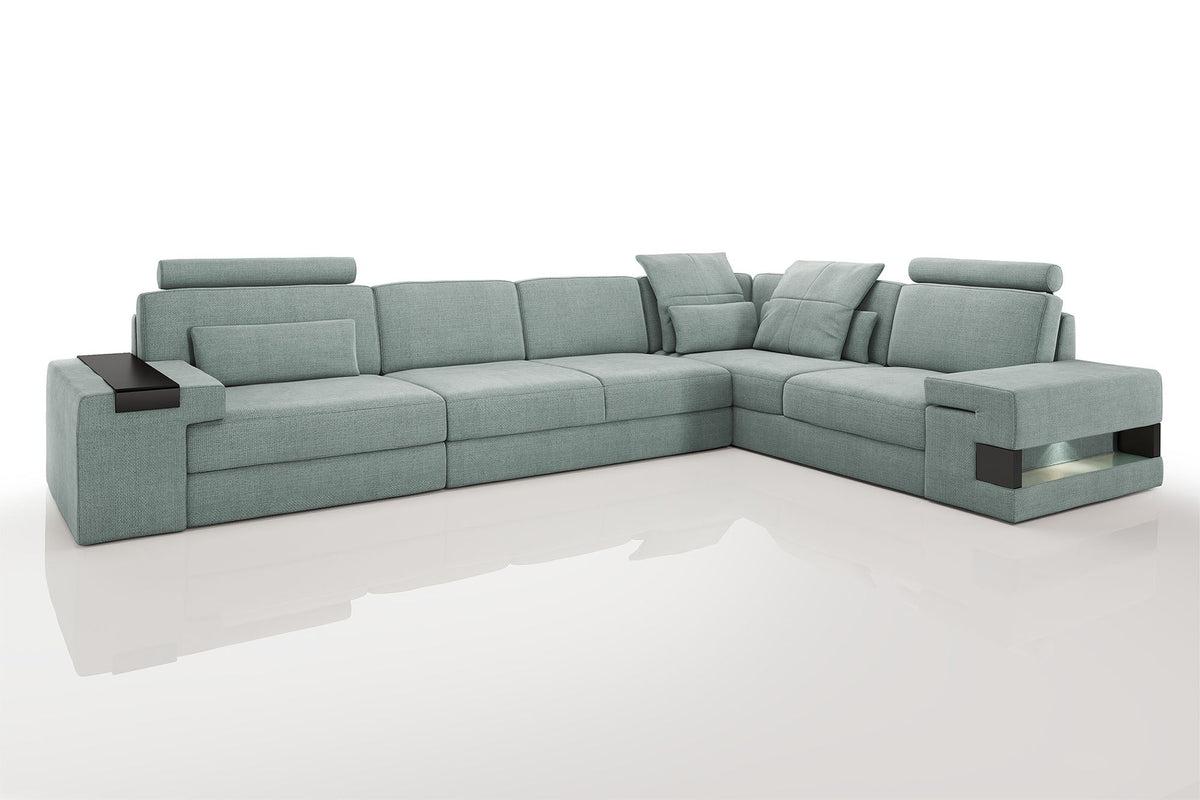 Bruno II [S] Stoff Ecksofa L-Form
