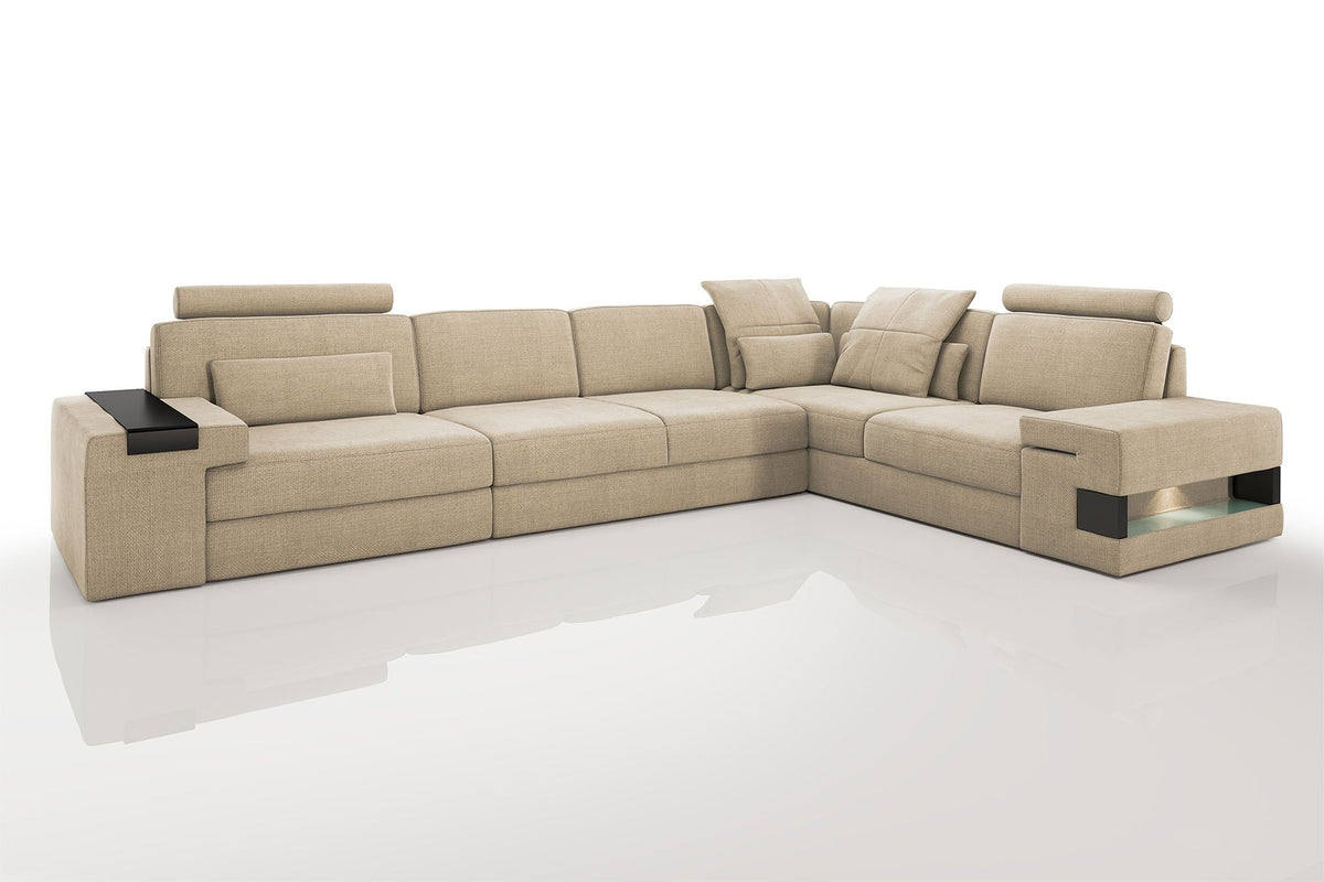 Bruno II [S] Stoff Ecksofa L-Form