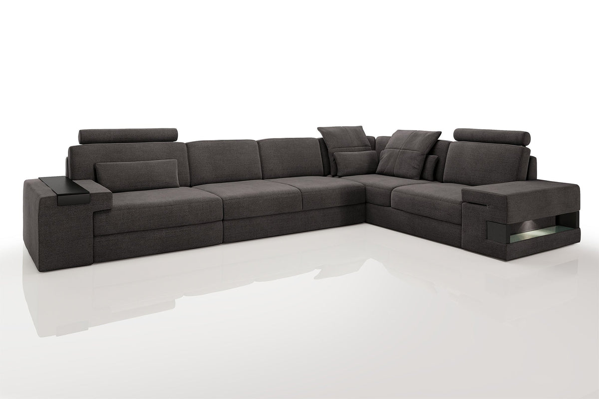 Bruno II [S] Stoff Ecksofa L-Form