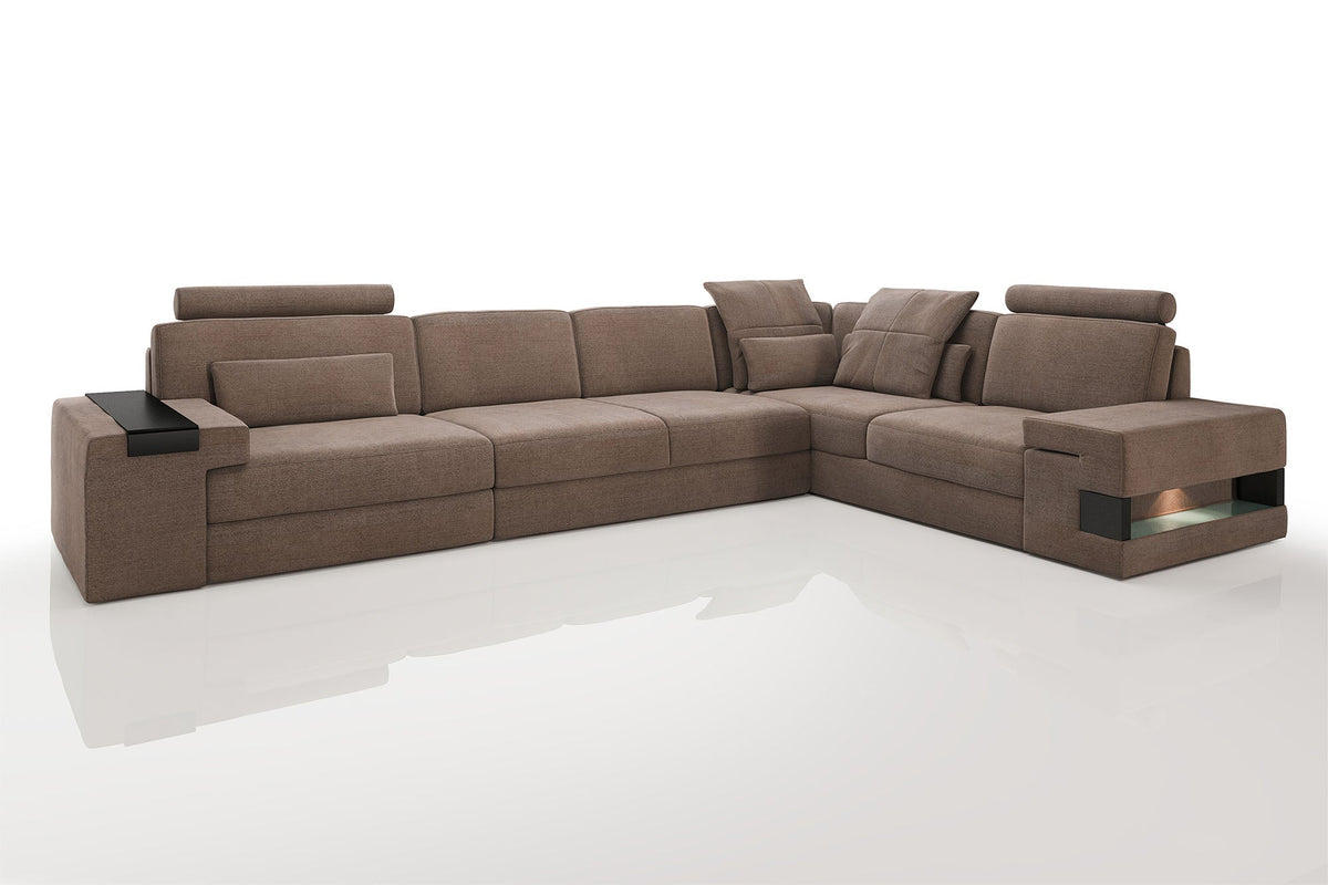 Bruno II [S] Stoff Ecksofa L-Form