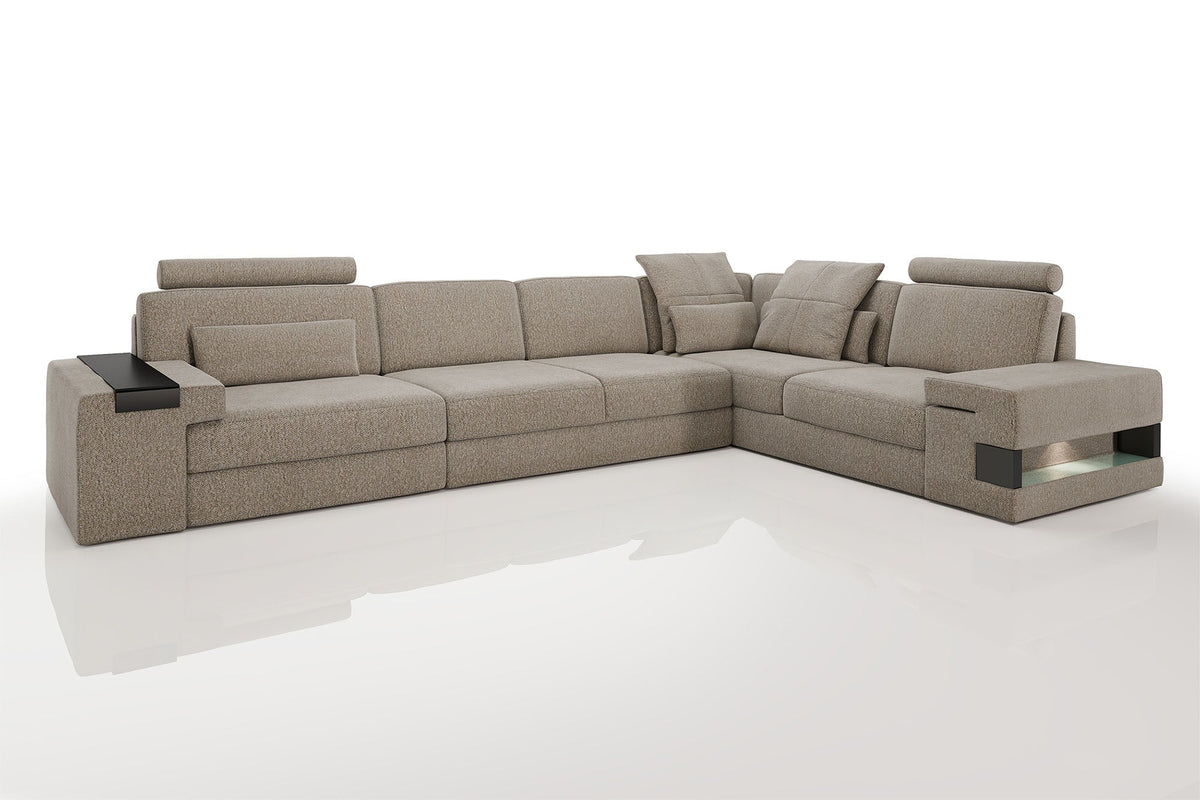 Bruno II [S] Stoff Ecksofa L-Form