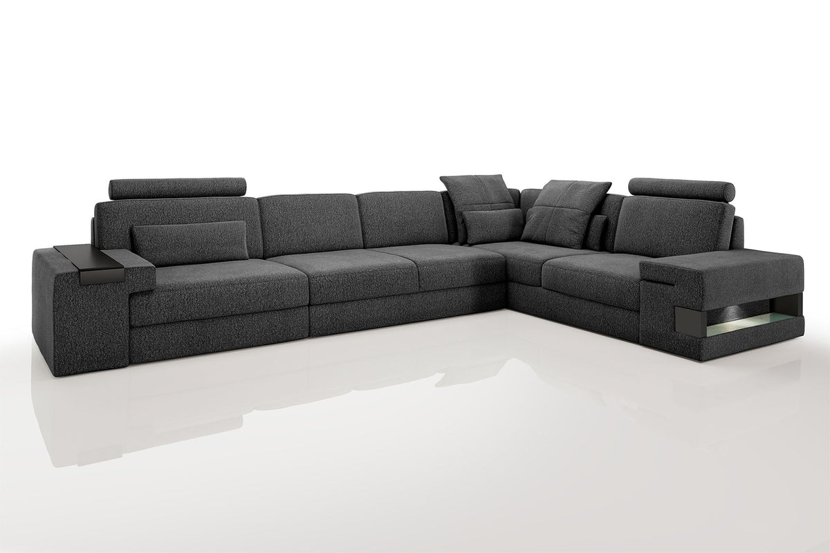 Bruno II [S] Stoff Ecksofa L-Form