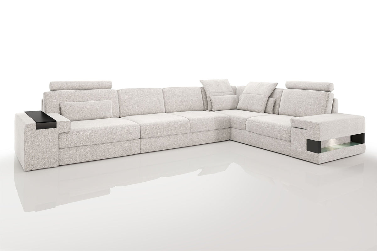 Bruno II [S] Stoff Ecksofa L-Form