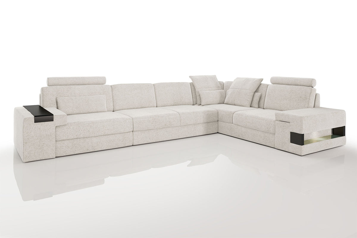 Bruno II [S] Stoff Ecksofa L-Form