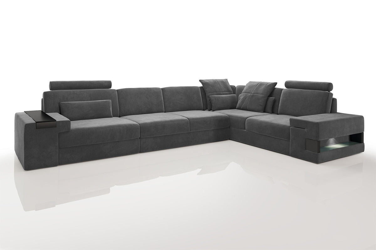 Bruno II [S] Stoff Ecksofa L-Form